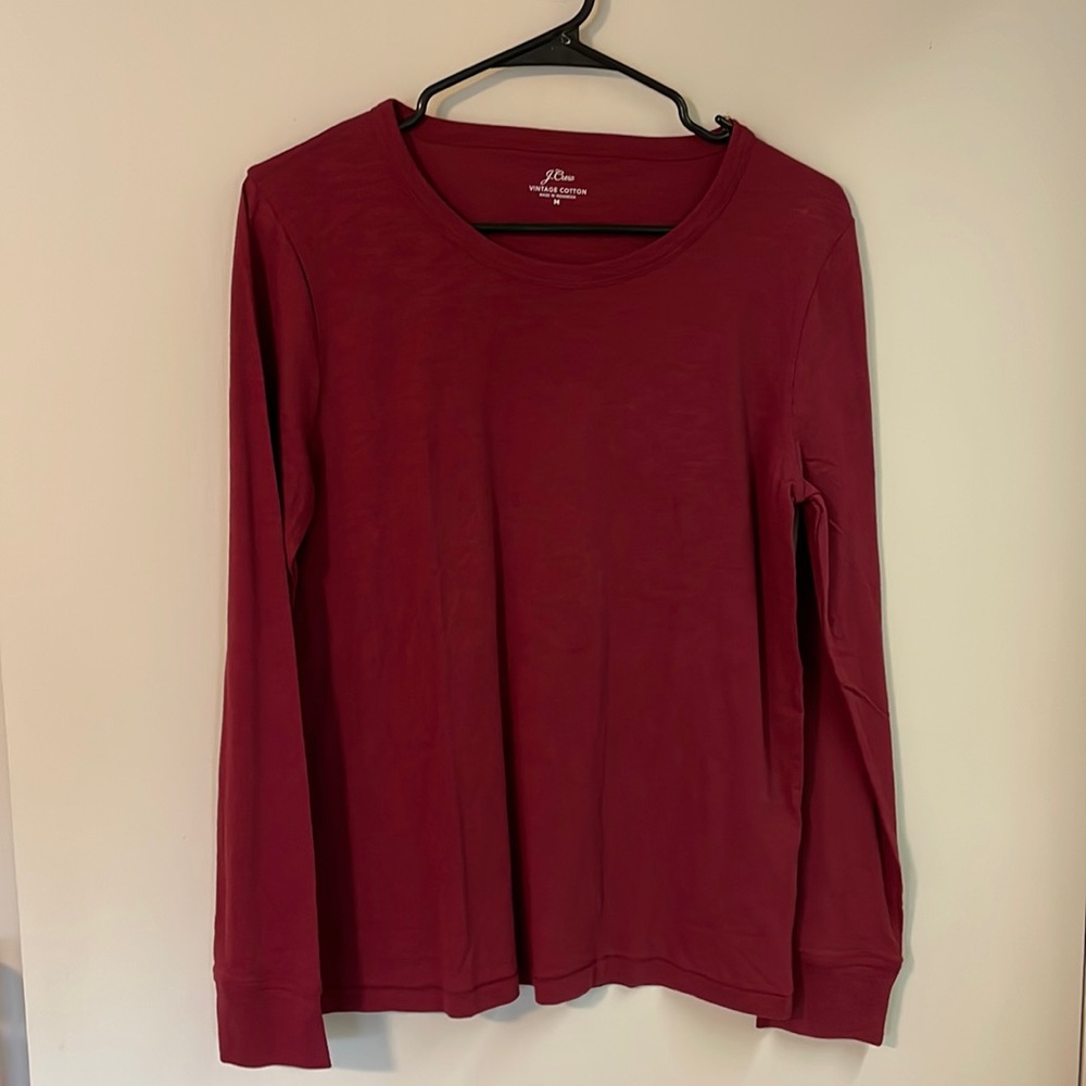 J.Crew long sleeve cotton shirt